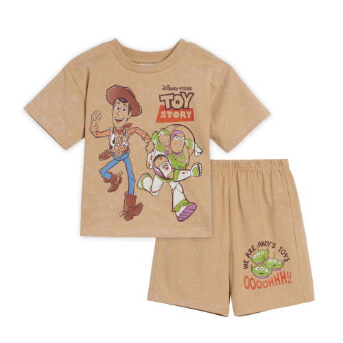 Disney Toy Story Woody Buzz Lightyear Jessie T-Shirt and Shorts Outfit Set Toddler to Big Kid
