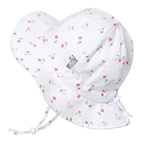 JAN & JUL 50+ UPF Cotton Sun Hat with Wide Brim for Toddler Girls