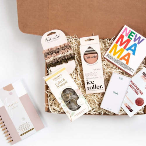 Hello Postpartum New Mom Self-Care Kit