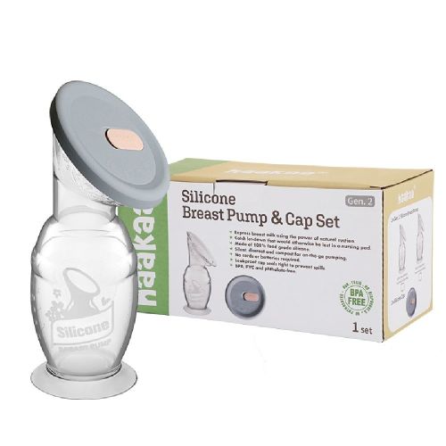 Haakaa Silicone Breast Pump & Cap- 150ML