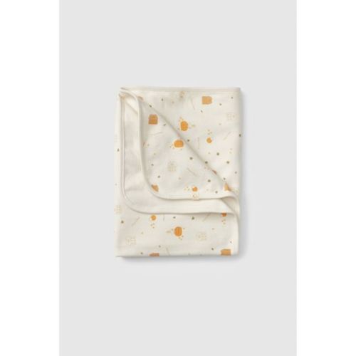 Baby Little Snoopy Halloween Blanket - White