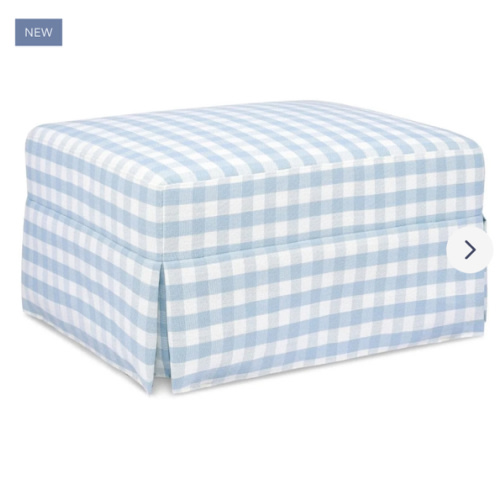 Crawford Gliding Ottoman | Caitlin Wilson