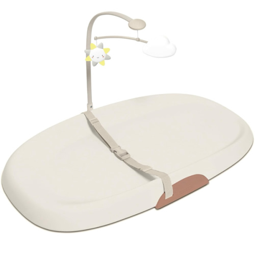 Skip Hop Baby Changing Pad Nursery Style Wipe-Clean Contoured with Cushioned Foam Oat