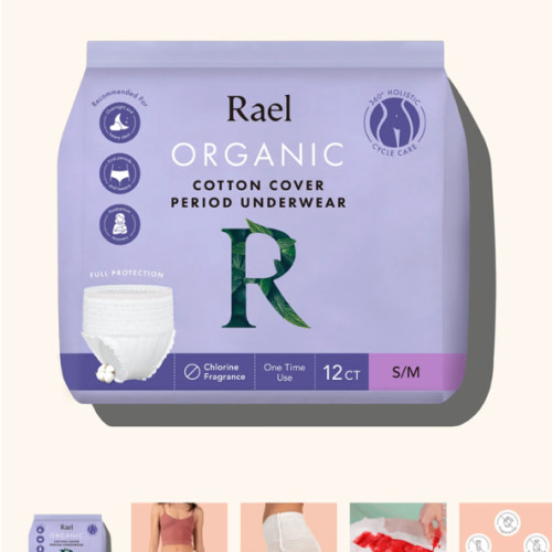 Disposable Period Underwear Made With Organic Cotton