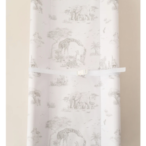 Safari Toile Wipeable Contour Change Pad