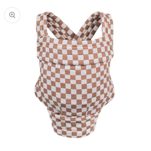 The Monarch Carrier - Mocha Check – Mabē