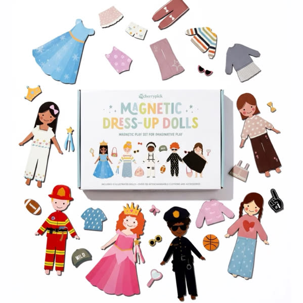 Magnetic Dress-Up Dolls Play Set – Cherrypick