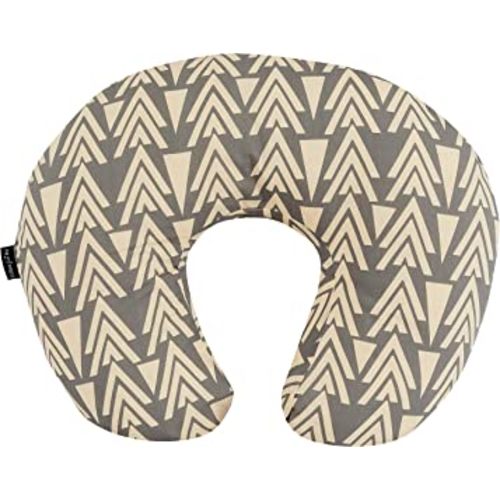 Dream On Me Beeboo Nursing Pillow and Positioner, Breastfeeding and Bottlefeeding Pillow, Removable and Washable Pillow Cover, Soft and Breathable Fabric, Taupe
