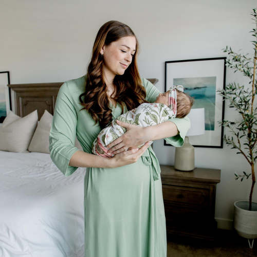 Sage Milkmaid Robe