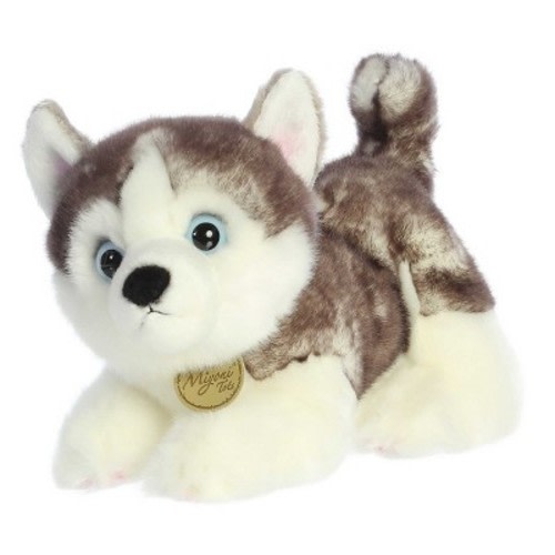 Aurora Miyoni Tots 10" Siberian Husky Puppy Grey Stuffed Animal