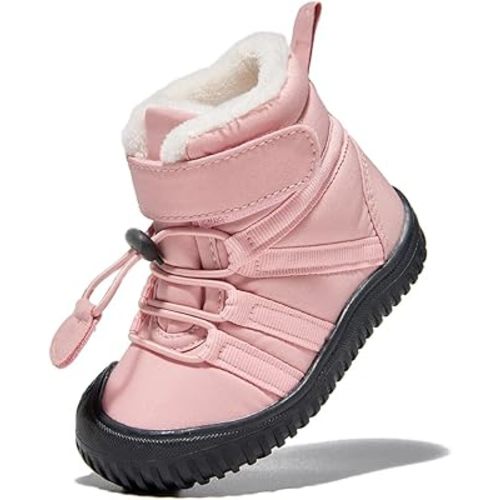Newsonet Toddler Winter Snow Boots Boys Girls Cold Weather Baby Faux Fur Shoes (Infant/Toddler/)