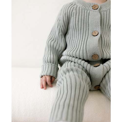 'Fog' Ribbed Playsuit