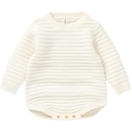 Newborn Baby Girl Boy Knitted Romper Sweater Long Sleeve Knit Oversized Bodysuits Sweatshirt Fall Winter Clothes