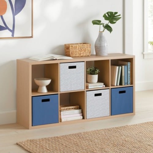 8 Cube Organizer - Brightroom™, Color: Natural