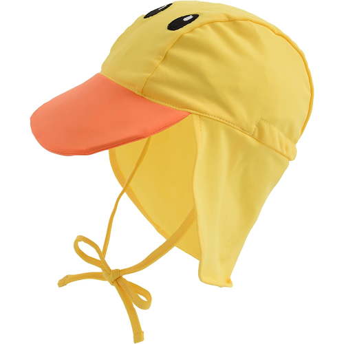 Cuddle Club Infant Sun Hat UPF 50+ UV Protection Hat Baby Summer Essentials, Duck Small