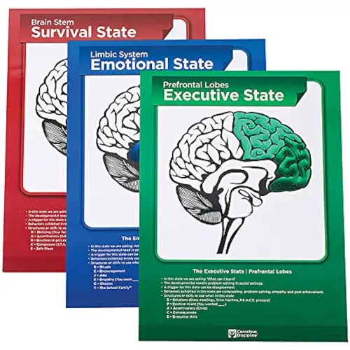 Conscious Discipline Brain State Poster Set