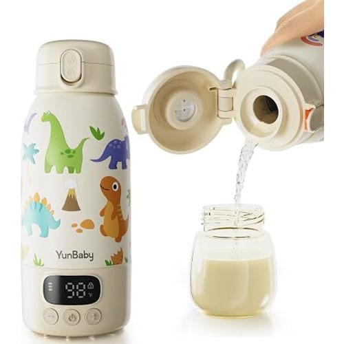Portable Bottle Warmer for Travel, 17oz Water Heater