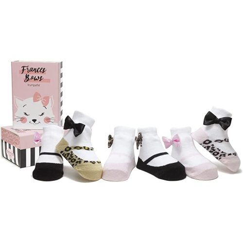 Trumpette Baby Boy/Girl Sock Set for Infant-Toddler, 6-pack, Unisex, 0-24 Months