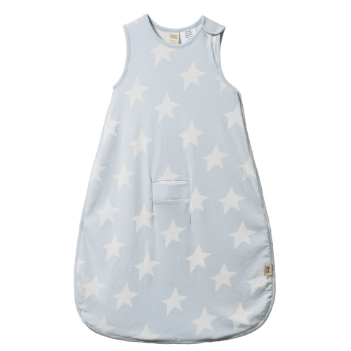 Nature Baby Organic Cotton Sleeping Bag - Magic Blue