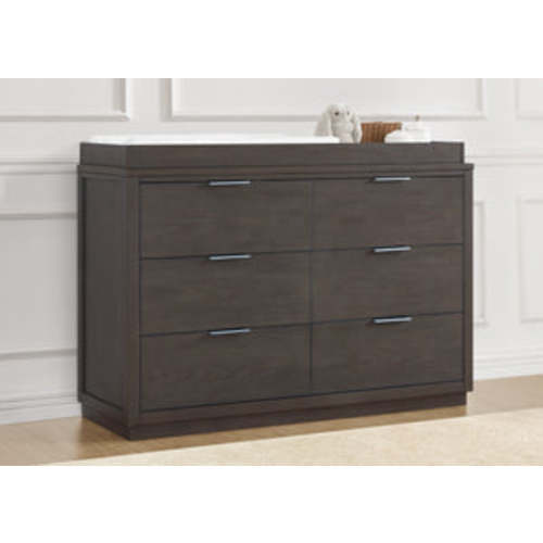 Forever 6 Drawer Dresser with Interlocking Drawers - Naturals Collecti | Delta Children
