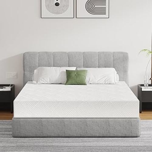 Extra Firm Mattress Full Size 8 Inch, Premier High Density Foam Mattresses in Box, Supportive Bed-Mattress for Back Pain, Pressure Relief, Removable Fiberglass Free Cover, CertiPUR-US, 75'' x 54''