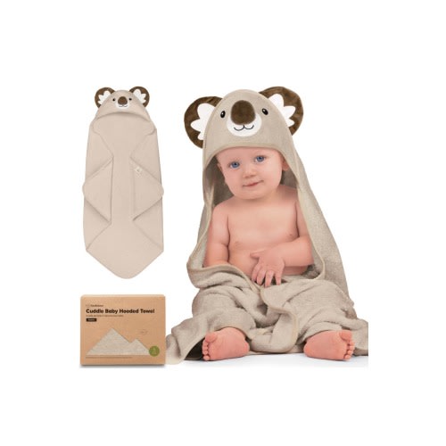 Cuddle Baby Hooded Towel, Medium