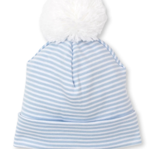 Classic Rib Blue Stripe Hat