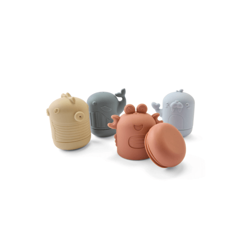 4 Pack Bath Time Friends