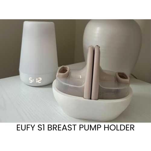 3D Printed Breast Pump Holder: Eufy S1, E10, E20 - Hands-Free Stand
