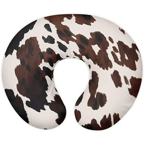 Brown Cow Print Breastfeeding Pillow Slipcover for Baby Nursing Pillow Cover Cuddle Pillow Slipcover Detachable Nursing Pillow Protective Baby Feeding Baby Essentials