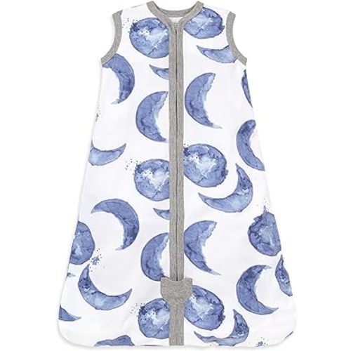 Burt's Bees Baby Beekeeper Wearable Blanket, Organic Cotton Swaddle 0.5 or 1.5 TOG, Newborn Essentials Shower Gift