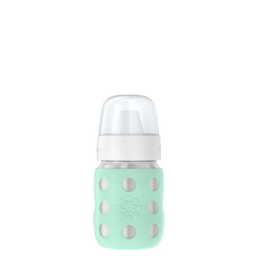 8oz Stainless Steel Baby Bottle Hard Sippy Spout