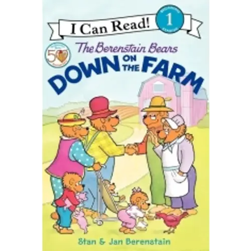 The Berenstain Bears Down on the Farm: An I Can Read Story About Farm Life for Kids (Ages 4-8) (I Can Read Level 1)