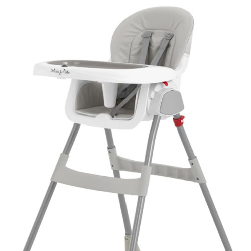 Amazon.com : Dream On Me Portable 2-in-1 Tabletalk High Chair, Convertible Compact High Chair, Light Weight Portable Highchair, Grey : Baby