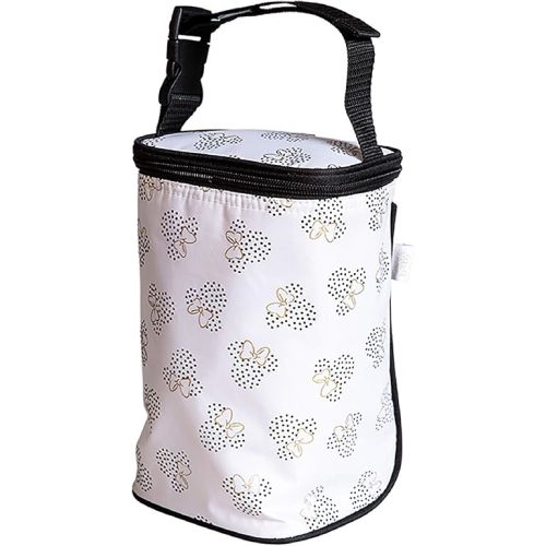 J.L. Childress Disney Baby Tall TwoCOOL Breastmilk Cooler, Baby Bottle & Baby Food Bag, Minnie Dots