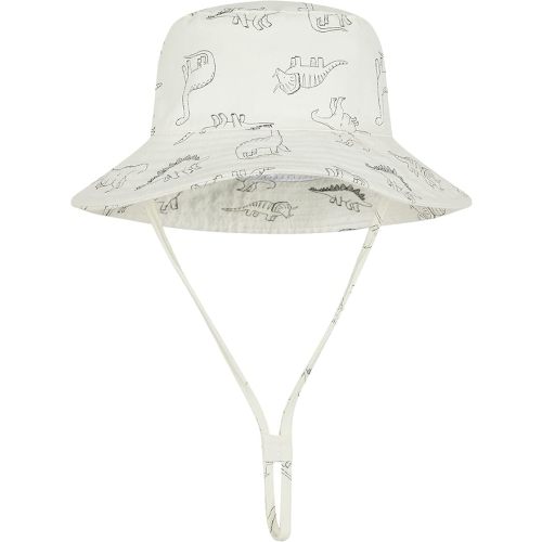 Baby Sun Hat UPF 50+ Sun Protective Toddler Bucket Hat Summer Kids Beach Hats Wide Brim Outdoor Play Hat for Boys Girls