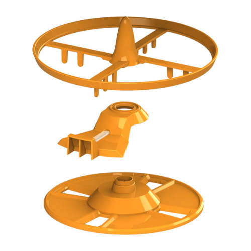 Replacement Stirring Wheel, Locking Cover, and Measuring Wheel Set for the Formula Pro Advanced Only