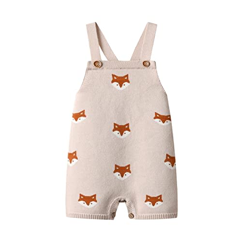 Auro Mesa Infant Baby Knit Romper Overalls Clothing Unisex Cute Love One-Pieces Jumpsuit Outfit Clothes Outfits