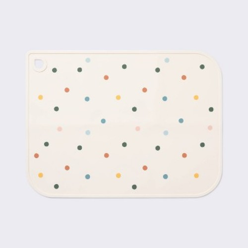 Silicone Placemat - Beige/Dots - Cloud Island™