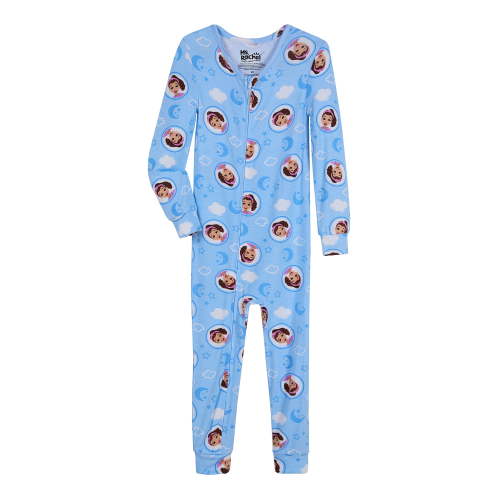 Ms. Rachel Baby and Toddlers' One-Piece Sleeper, Sizes 12M-5T