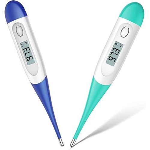 Bundle of Thermometer for Fever, Digital Thermometer for Adults