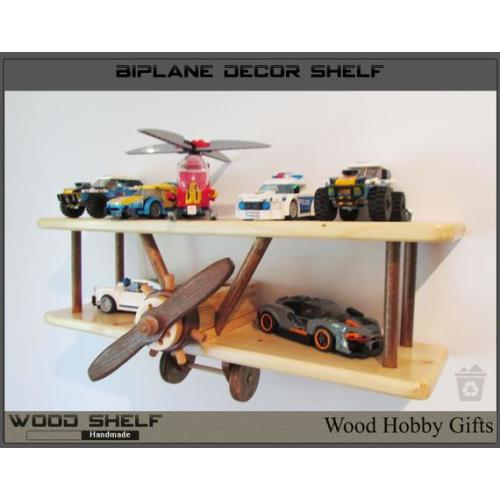 Shelf, Vintage Bi-plane Large, Airplane Shelf, Wood Airplane , Biplane Decor, Airplane Party Decor, Airplane Bedroom - Etsy