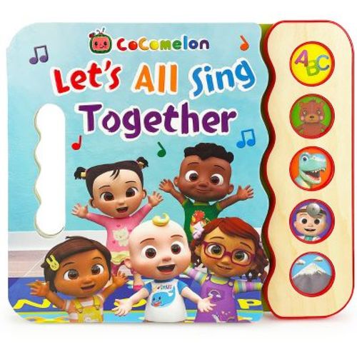 Cocomelon Let's All Sing Together Sound Book - by Cottage Door Press (Board Book)