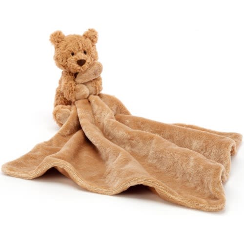 Jellycat Bartholomew Bear Soother Blanket, Brown