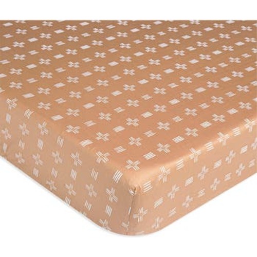 Cotton Sateen Fitted Crib Sheet