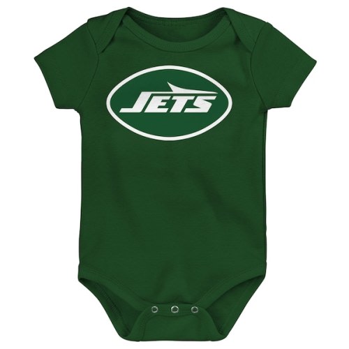Newborn New York Jets Green Logo Bodysuit