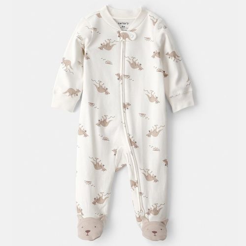 Baby Carter's 2-Way Zip Cotton Sleep & Play Pajamas