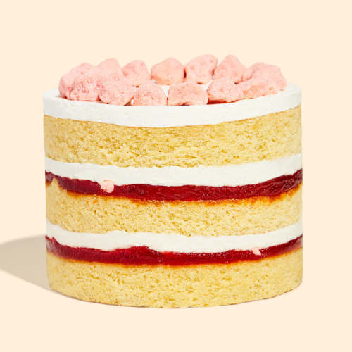 Strawberry Shortcake Cake for Pia to Celebrate