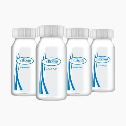 Dr. Brown's Narrow Breastmilk Collection Bottles - 4oz, 4