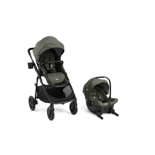 Joie Ginger and Mint Latch Travel System - Evergreen